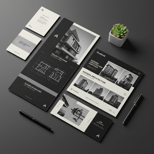 Plantillas para redes sociales de arquitectura